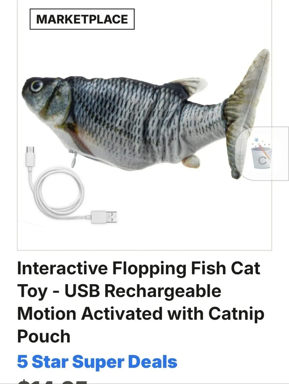 Cat or Dog jumping fish